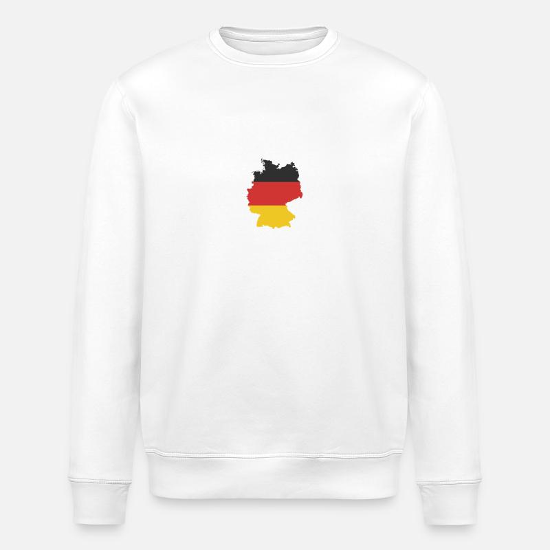 German German Germany - Stanley/Stella ROLLER Unisex Organic Sweatshirt - white