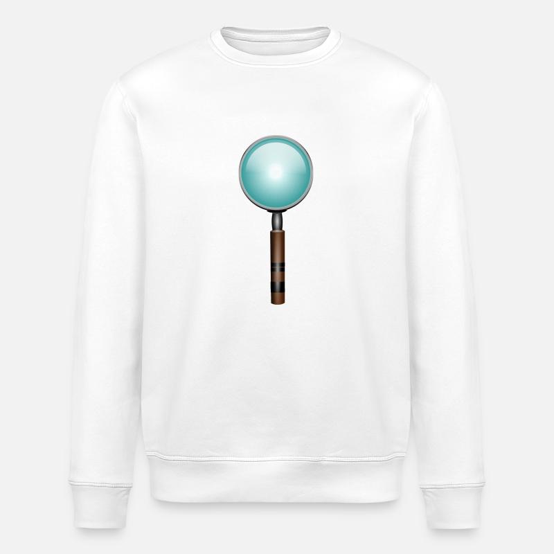 loupe - Sweat bio ROLLER Stanley/Stella Unisexe - blanc