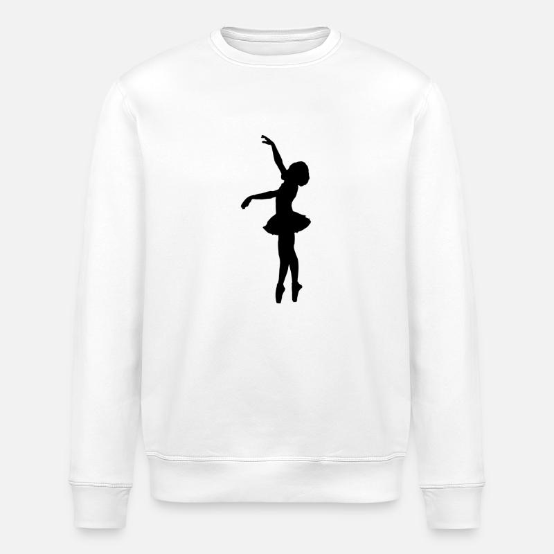 Ballerina - Stanley/Stella Unisex Bio-Sweatshirt ROLLER - Weiß