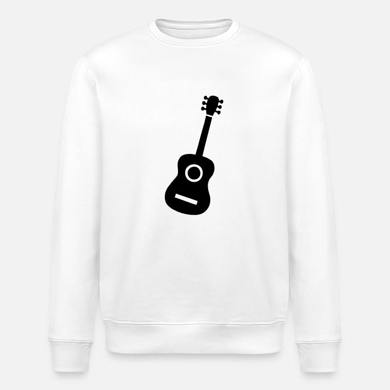Guitare Acoustique - Sweat bio ROLLER Stanley/Stella Unisexe - blanc