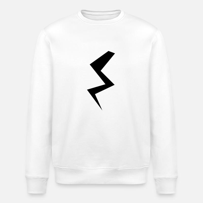 Flash - Stanley/Stella ROLLER Unisex Organic Sweatshirt - white