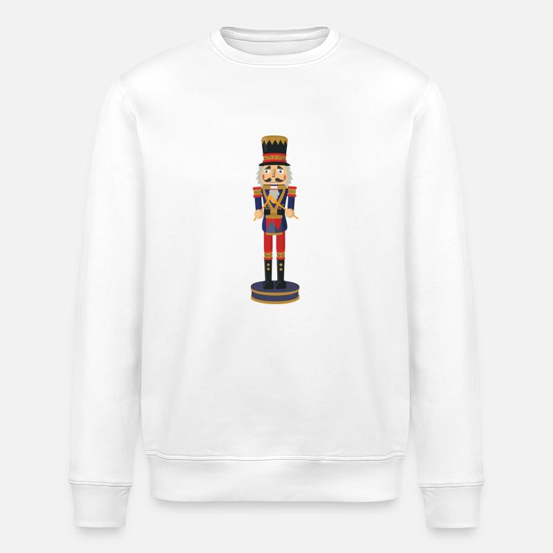 nutcracker - Stanley/Stella ROLLER Unisex Organic Sweatshirt - white