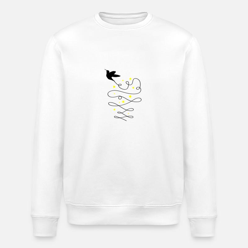 Kolibri Voyage - Sweat bio ROLLER Stanley/Stella Unisexe - blanc