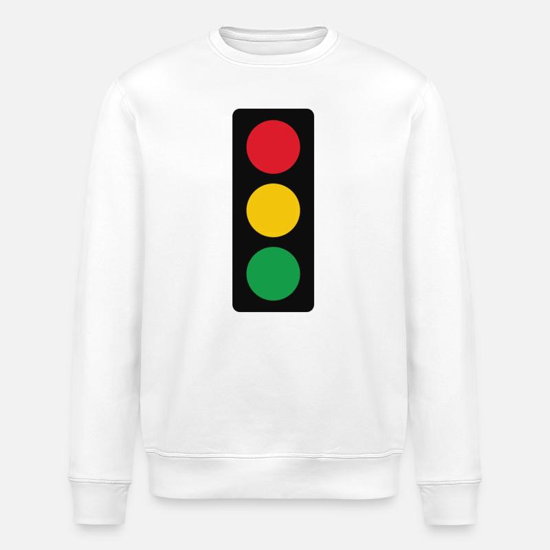 Ampel - Stanley/Stella Unisex Bio-Sweatshirt ROLLER - Weiß
