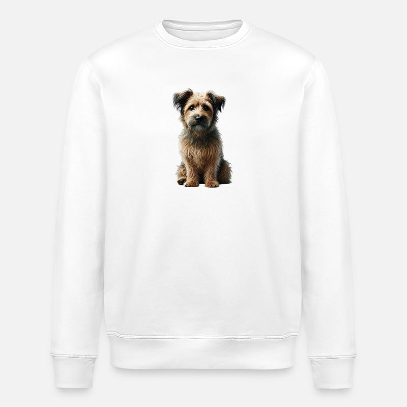 Hund - Stanley/Stella Unisex Bio-Sweatshirt ROLLER - Weiß