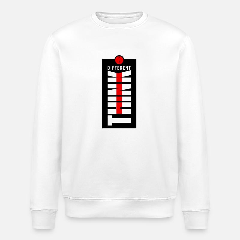 Think different. - Sweat bio ROLLER Stanley/Stella Unisexe - blanc