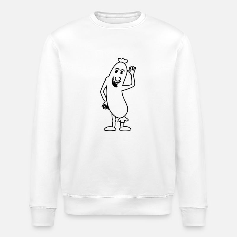 Wurst - Stanley/Stella Unisex Bio-Sweatshirt ROLLER - Weiß