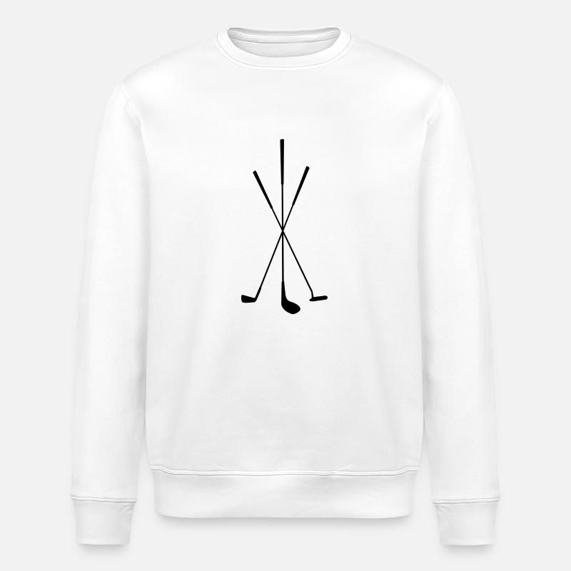 Golf - Golfschläger - Stanley/Stella Unisex Bio-Sweatshirt ROLLER - Weiß