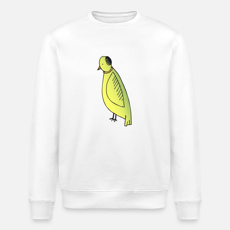 oiseau Mamma - Sweat bio ROLLER Stanley/Stella Unisexe - blanc