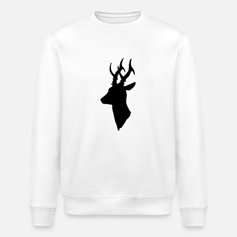 ikra - Stanley/Stella Unisex Bio-Sweatshirt ROLLER - Weiß