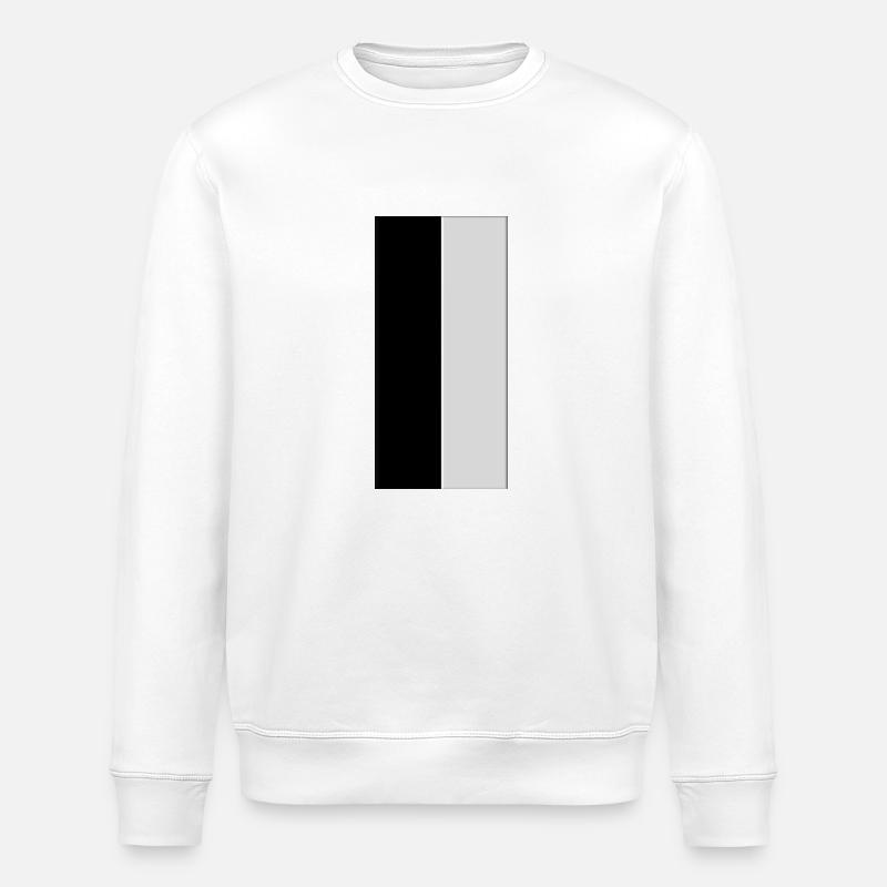 Couleurs Noir & Blanc - Sweat bio ROLLER Stanley/Stella Unisexe - blanc