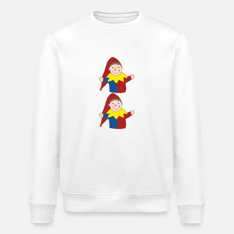 Punch et Judy Double - Sweat bio ROLLER Stanley/Stella Unisexe - blanc