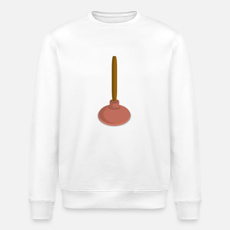 Piston - Sweat bio ROLLER Stanley/Stella Unisexe - blanc