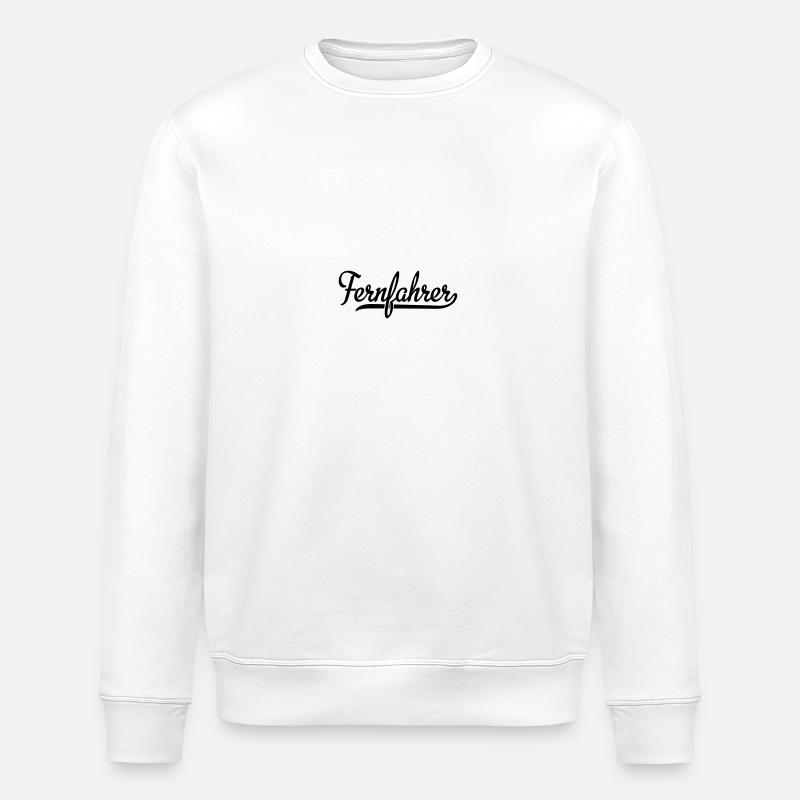 Fernfahrer - Stanley/Stella Unisex Bio-Sweatshirt ROLLER - Weiß