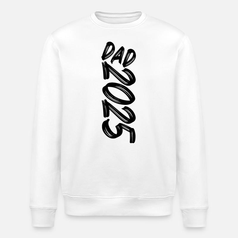 Dad 2025 - Stanley/Stella ROLLER Unisex Organic Sweatshirt - white