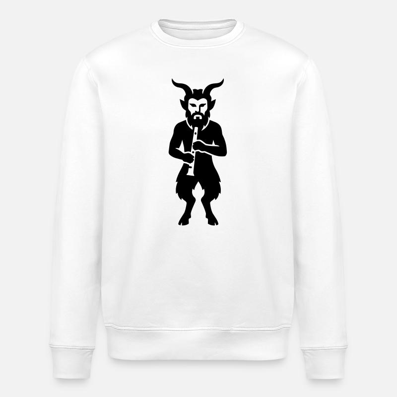 Satyre - Sweat bio ROLLER Stanley/Stella Unisexe - blanc