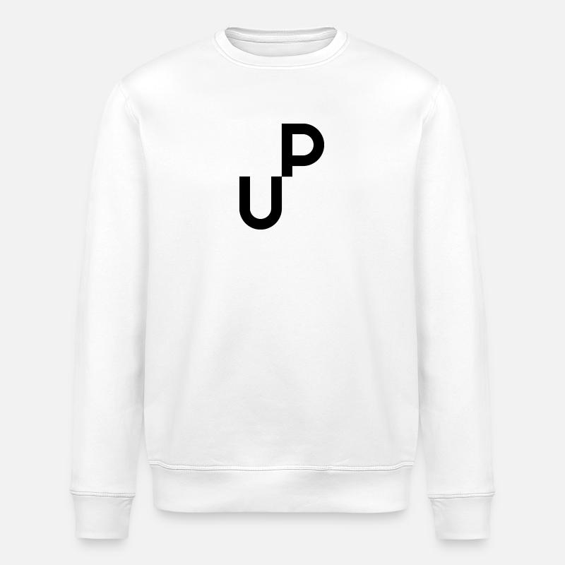 UP (positif) - Sweat bio ROLLER Stanley/Stella Unisexe - blanc