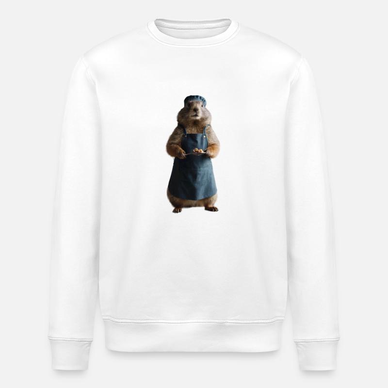 Mamotte-Koch - Stanley/Stella Unisex Bio-Sweatshirt ROLLER - Weiß