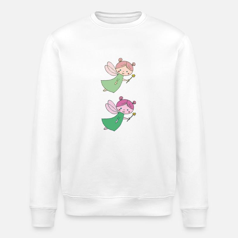 Fee double 2 - Stanley/Stella ROLLER Unisex Organic Sweatshirt - white