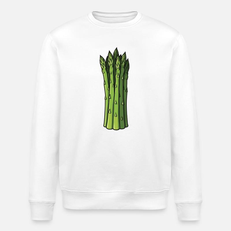 Spargeln - Stanley/Stella Unisex Bio-Sweatshirt ROLLER - Weiß