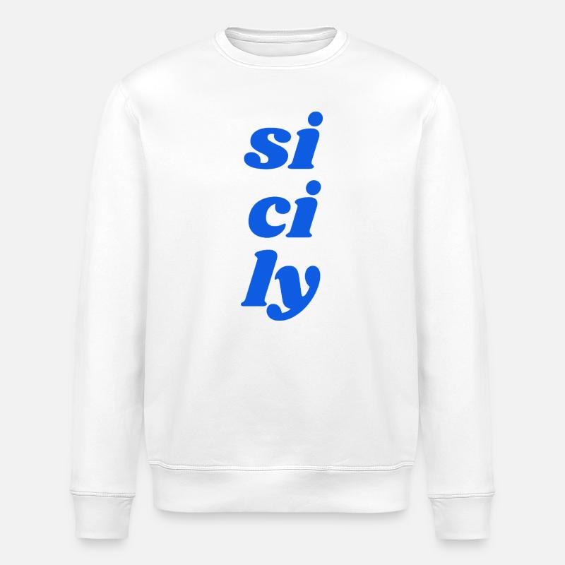si ci ly - Stanley/Stella Unisex Bio-Sweatshirt ROLLER - Weiß
