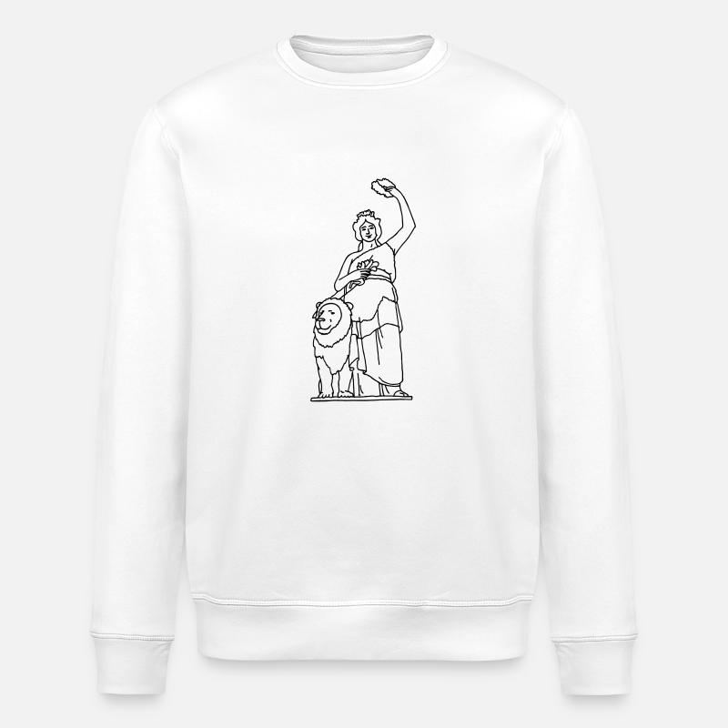 Bavaria in München - Stanley/Stella Unisex Bio-Sweatshirt ROLLER - Weiß