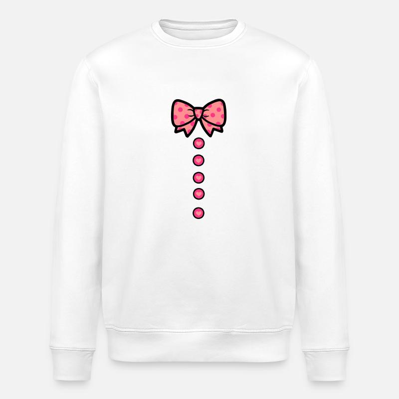schleifchen - Stanley/Stella Unisex Bio-Sweatshirt ROLLER - Weiß