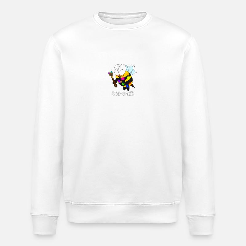 bee malt - Stanley/Stella Unisex Bio-Sweatshirt ROLLER - Weiß