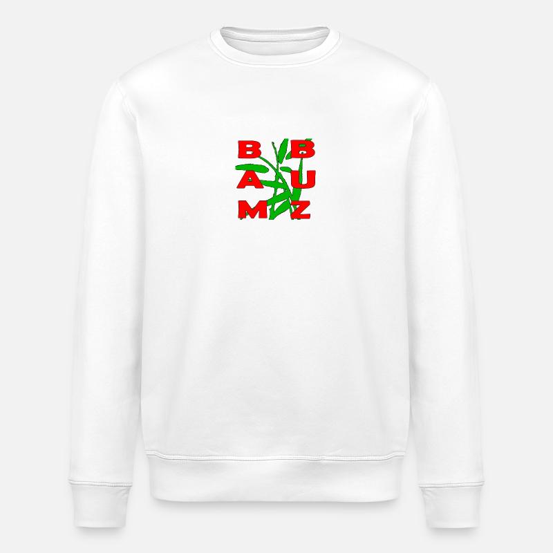 Bambuz merch - Stanley/Stella Unisex Bio-Sweatshirt ROLLER - Weiß