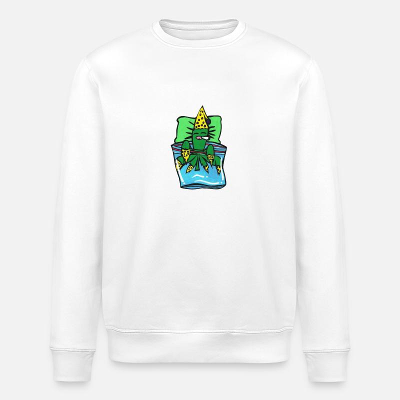 die bedodo - Stanley/Stella Unisex Bio-Sweatshirt ROLLER - Weiß