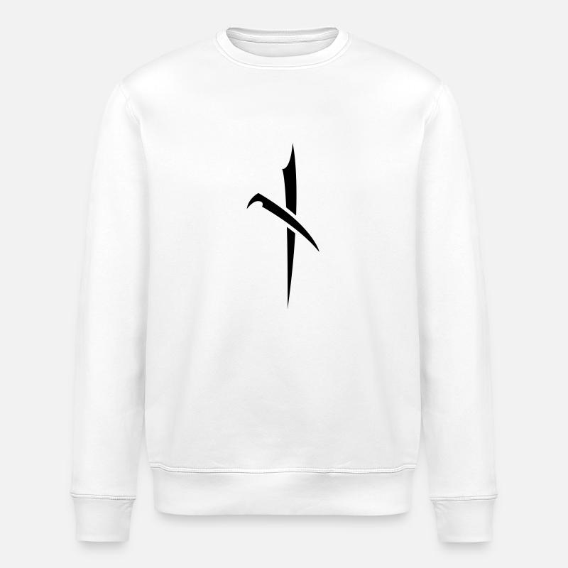 Naudiz - Stanley/Stella Unisex Bio-Sweatshirt ROLLER - Weiß