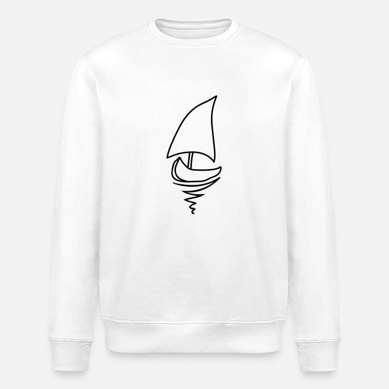 schiff_1c - Stanley/Stella ROLLER Unisex Organic Sweatshirt - white