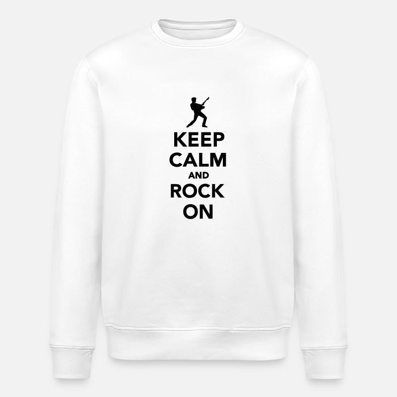Rock - Stanley/Stella Unisex Bio-Sweatshirt ROLLER - Weiß