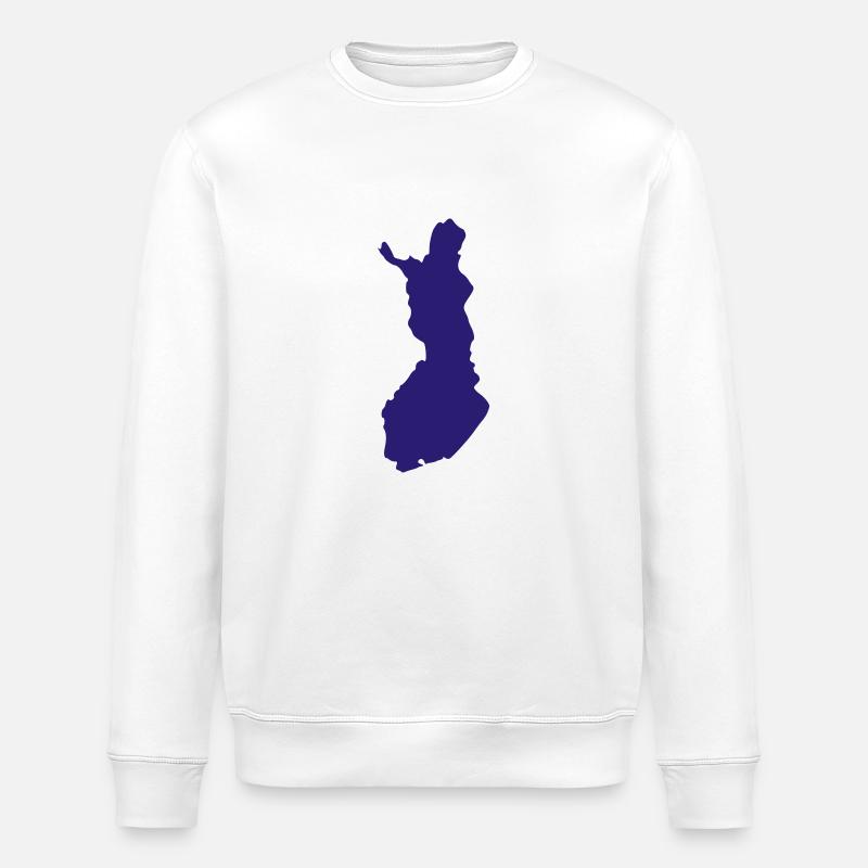 Finlande - Sweat bio ROLLER Stanley/Stella Unisexe - blanc