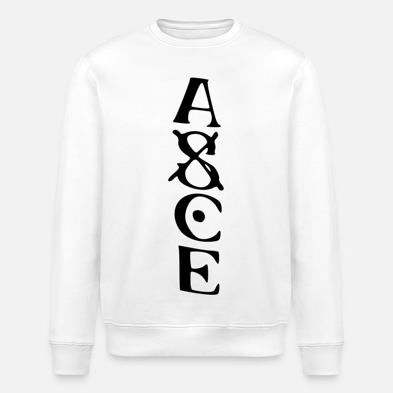 asce - Sweat bio ROLLER Stanley/Stella Unisexe - blanc