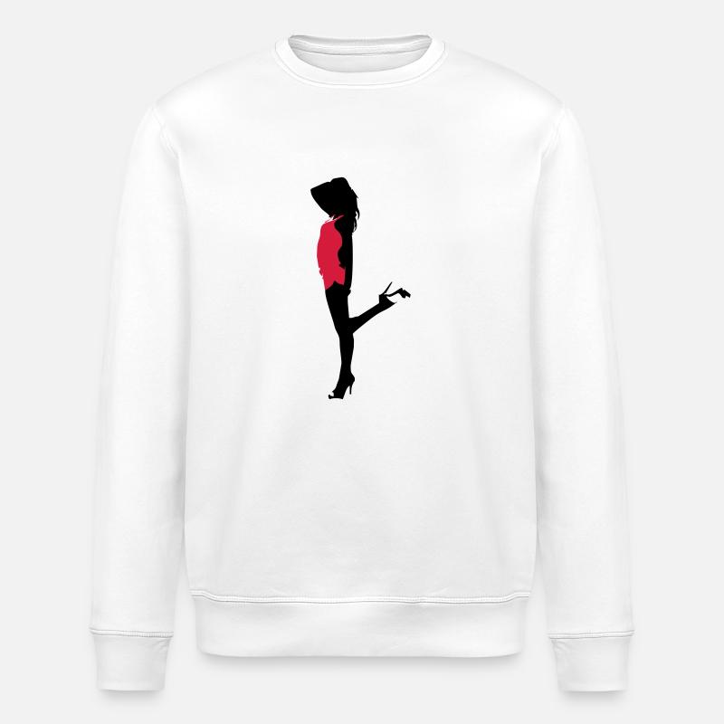Sexy Girl - Stanley/Stella Unisex Bio-Sweatshirt ROLLER - Weiß