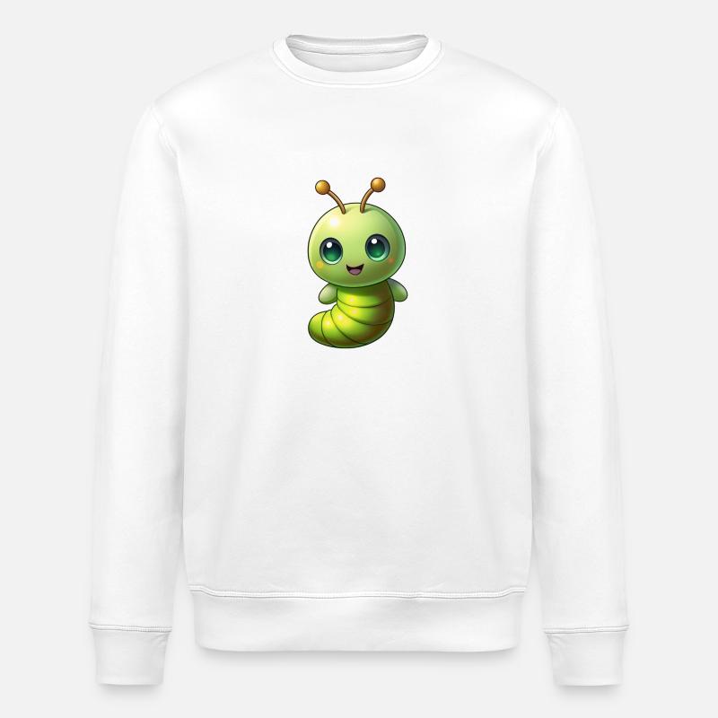 Glühwürmchen - Stanley/Stella Unisex Bio-Sweatshirt ROLLER - Weiß