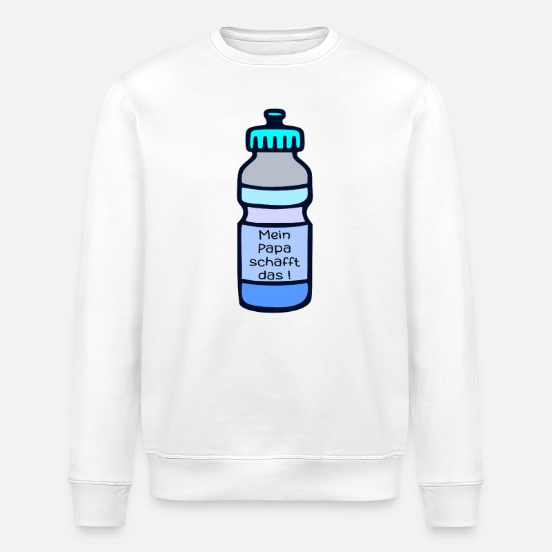 Motivation sportive Papa - Sweat bio ROLLER Stanley/Stella Unisexe - blanc