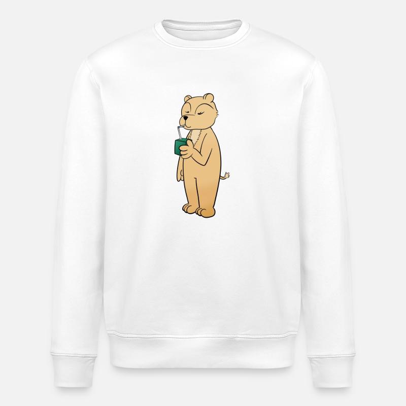 Drink packets - Stanley/Stella ROLLER Unisex Organic Sweatshirt - white