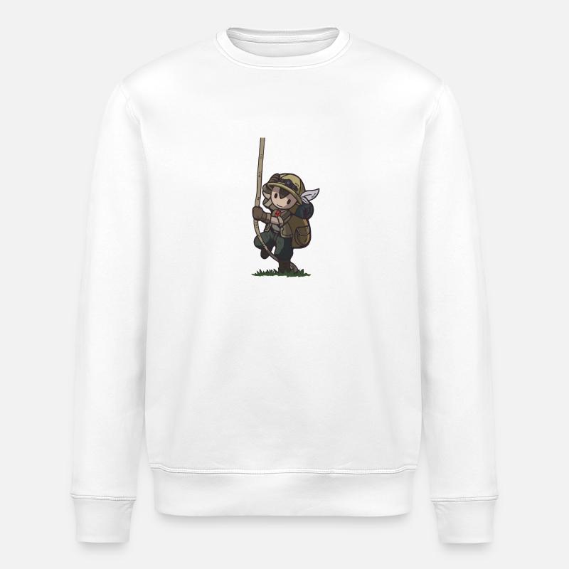 Made in Abyss - Explorateur - Sweat bio ROLLER Stanley/Stella Unisexe - blanc
