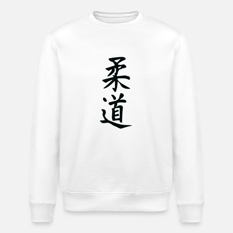 le judo - Sweat bio ROLLER Stanley/Stella Unisexe - blanc