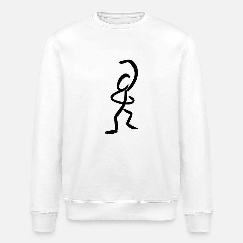 Tänzer - Stanley/Stella Unisex Bio-Sweatshirt ROLLER - Weiß