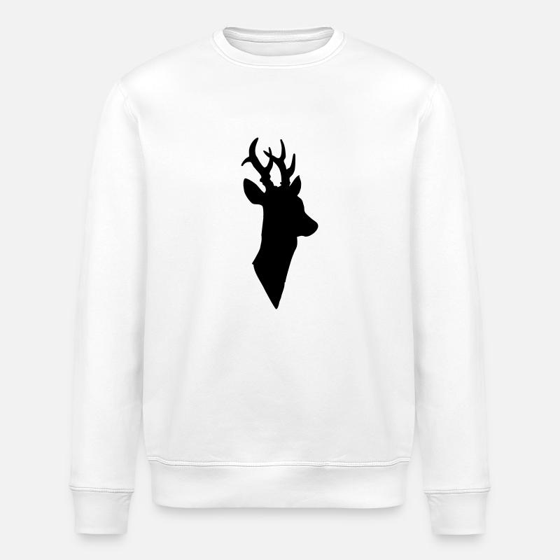 Roebuck - Stanley/Stella ROLLER Unisex Organic Sweatshirt - white