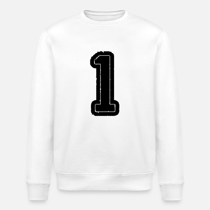 1 - Stanley/Stella ROLLER Unisex Organic Sweatshirt - white