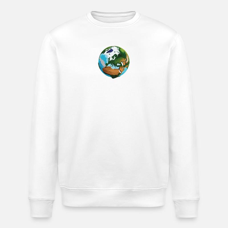PlanetEU - Stanley/Stella Unisex Bio-Sweatshirt ROLLER - Weiß