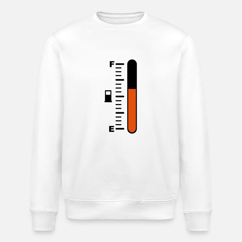 tankanzeige - Stanley/Stella Unisex Bio-Sweatshirt ROLLER - Weiß