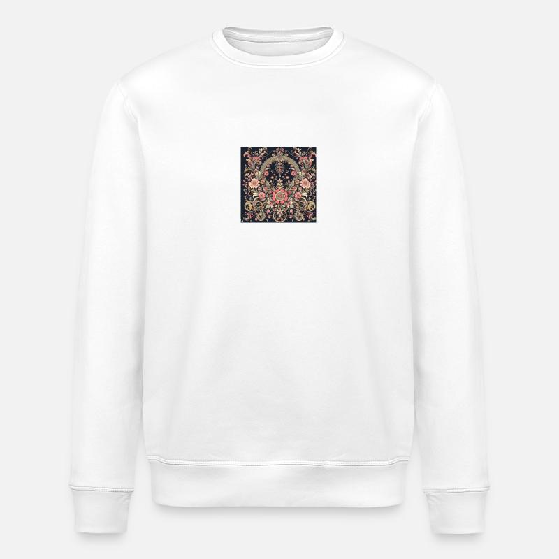 Mandala Vision - Sweat bio ROLLER Stanley/Stella Unisexe - blanc