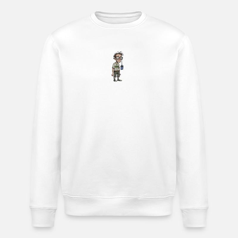 Verlorener Nerd  - Stanley/Stella Unisex Bio-Sweatshirt ROLLER - Weiß