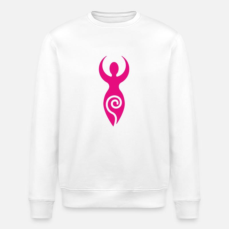 Déesse - Sweat bio ROLLER Stanley/Stella Unisexe - blanc