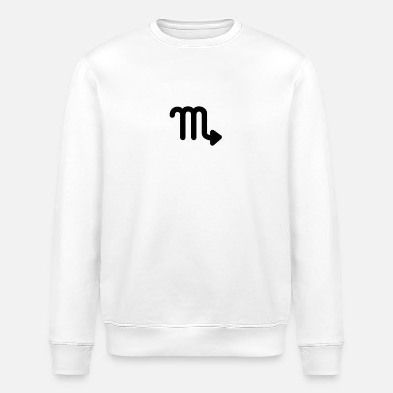 Scorpion - Sweat bio ROLLER Stanley/Stella Unisexe - blanc